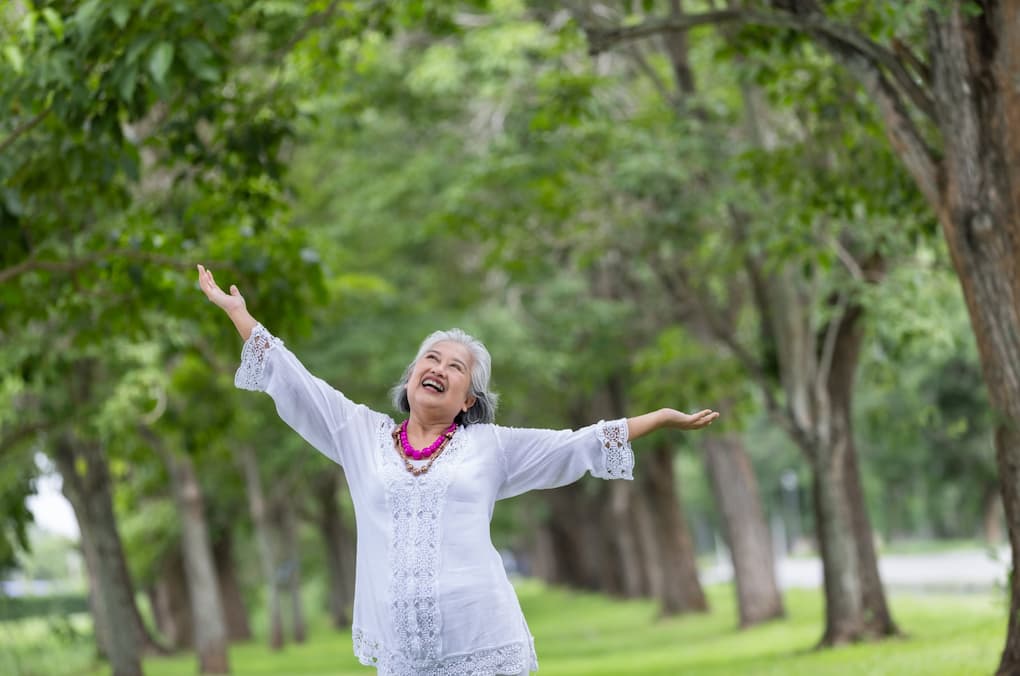 joyful-elderly-woman